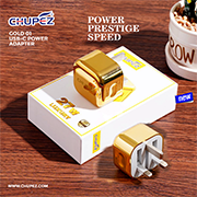 CHUPEZ gold-01 luxury charger for iPhones